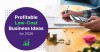 Profitable Low-Cost Business Ideas for 2026