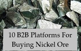 10 B2B Websites to Find Nickel Ore Suppliers And Manufacturers