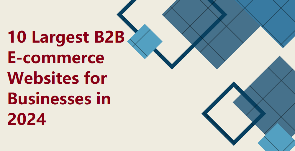 10 Largest B2B E-commerce Websites for Businesses in 2024